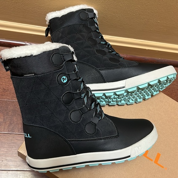 Merrell Heidi waterproof insulated snow boots NEW in box - Picture 4 of 11